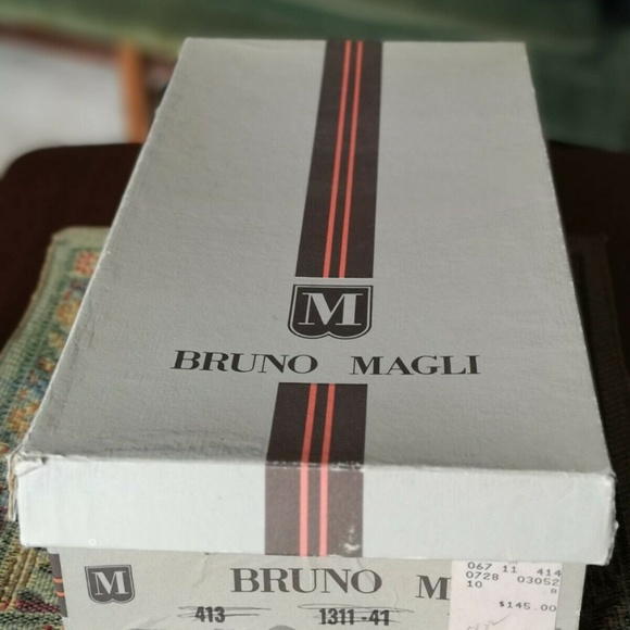 Bruno Magli Italy White Open Toe Shoes 8 AAAA - Picture 5 of 5